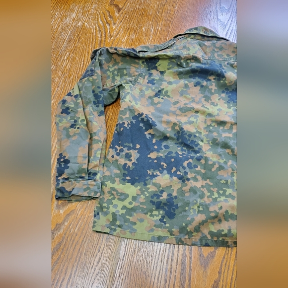 Camo Jacket "Deu" Wahler Imported German Jacket Mens S/M - Picture 9 of 10